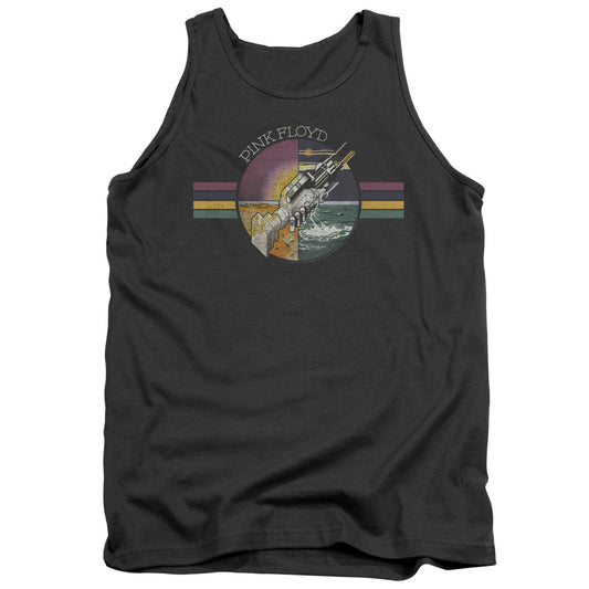 PINK FLOYD : WELCOME TO THE MACHINE ADULT TANK Charcoal 2X