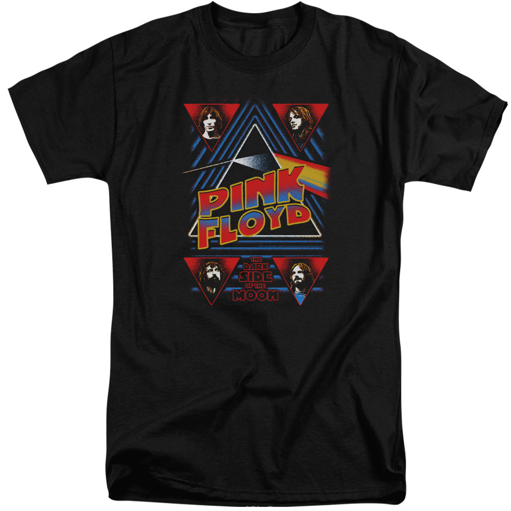 PINK FLOYD : DARK SIDE ADULT TALL FIT SHORT SLEEVE Black 2X