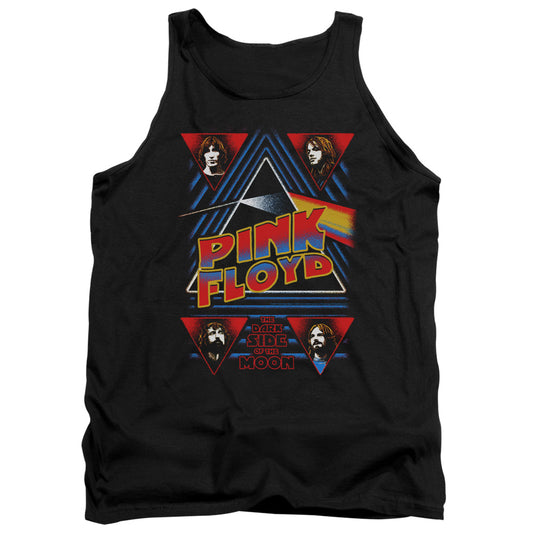 PINK FLOYD : DARK SIDE ADULT TANK Black 2X