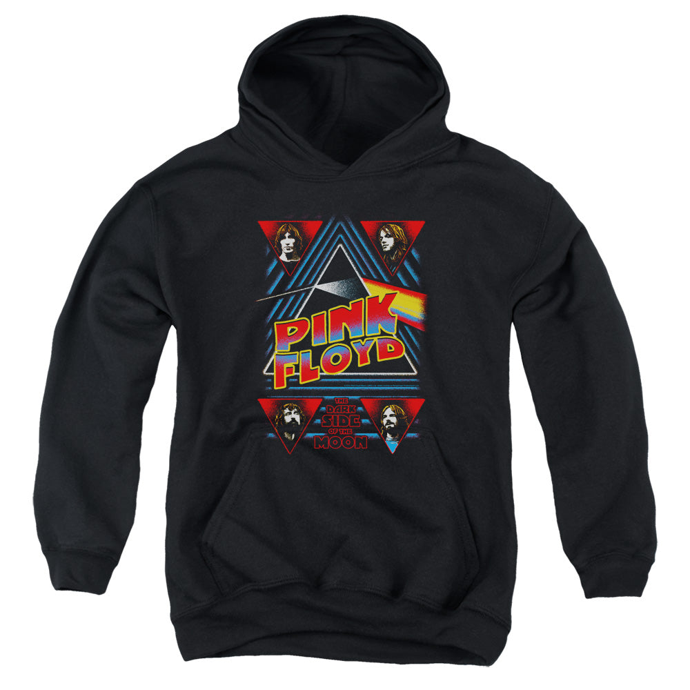 PINK FLOYD : DARK SIDE YOUTH PULL OVER HOODIE Black LG