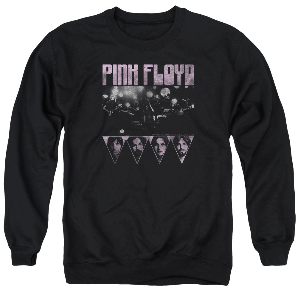 PINK FLOYD : PINK FOUR ADULT CREW SWEAT Black 2X