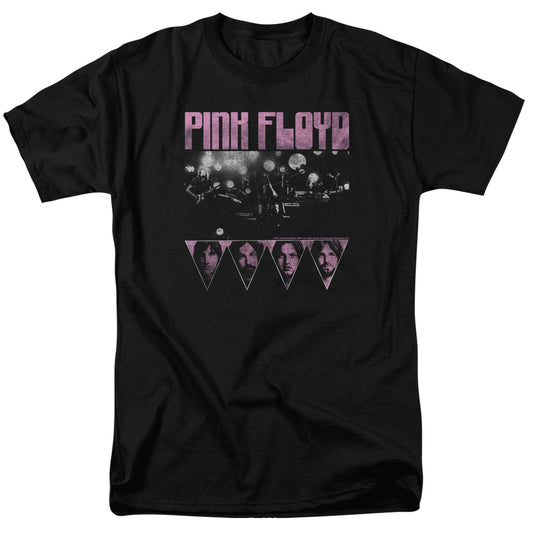 PINK FLOYD : PINK FOUR S\S ADULT 18\1 Black 3X