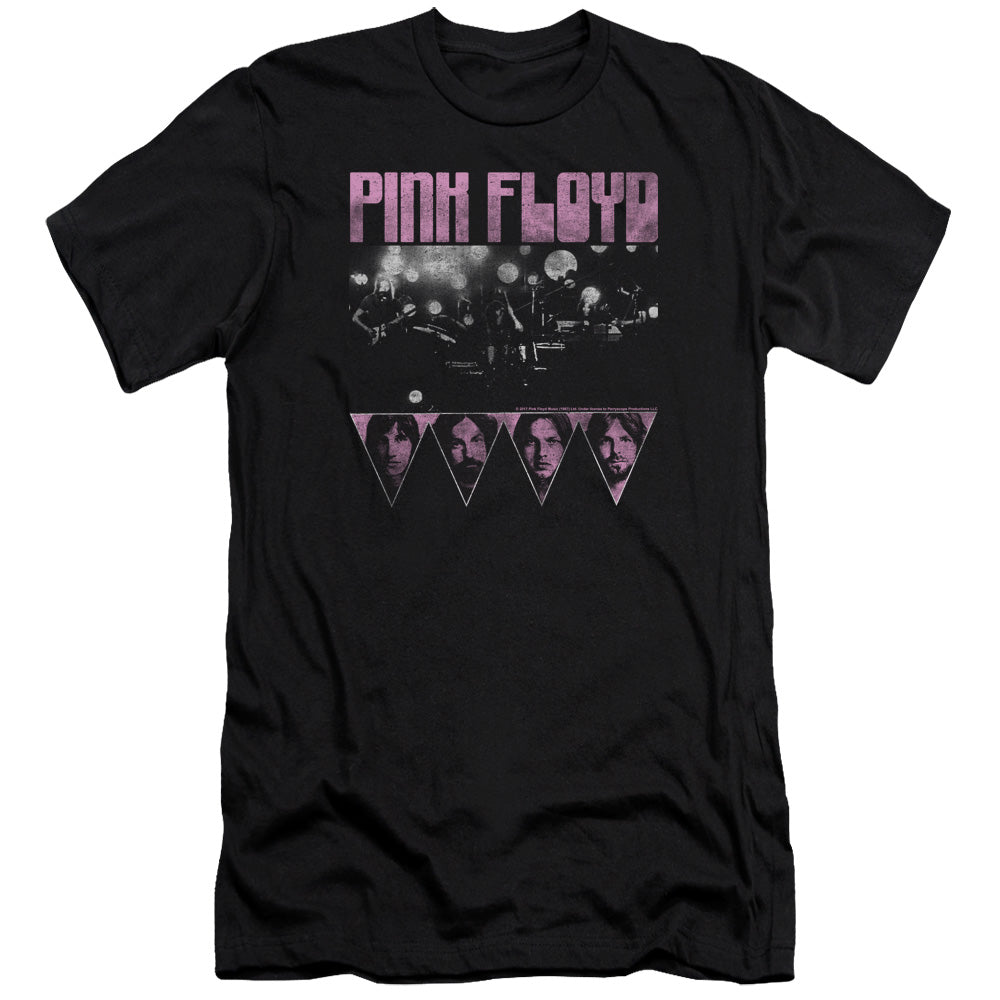 PINK FLOYD : PINK FOUR PREMIUM CANVAS ADULT SLIM FIT 30\1 Black 2X