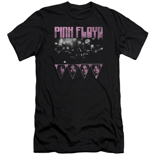 PINK FLOYD : PINK FOUR PREMIUM CANVAS ADULT SLIM FIT 30\1 Black 2X