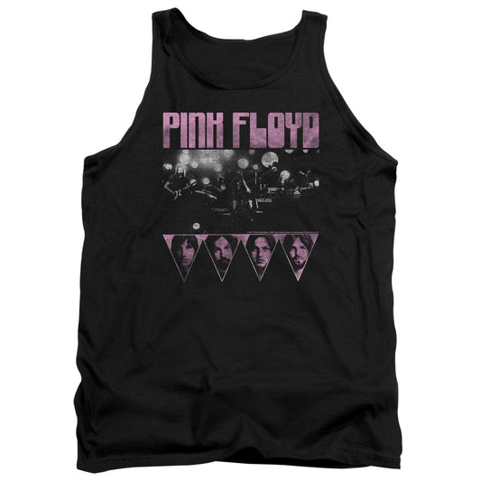 PINK FLOYD : PINK FOUR ADULT TANK Black SM