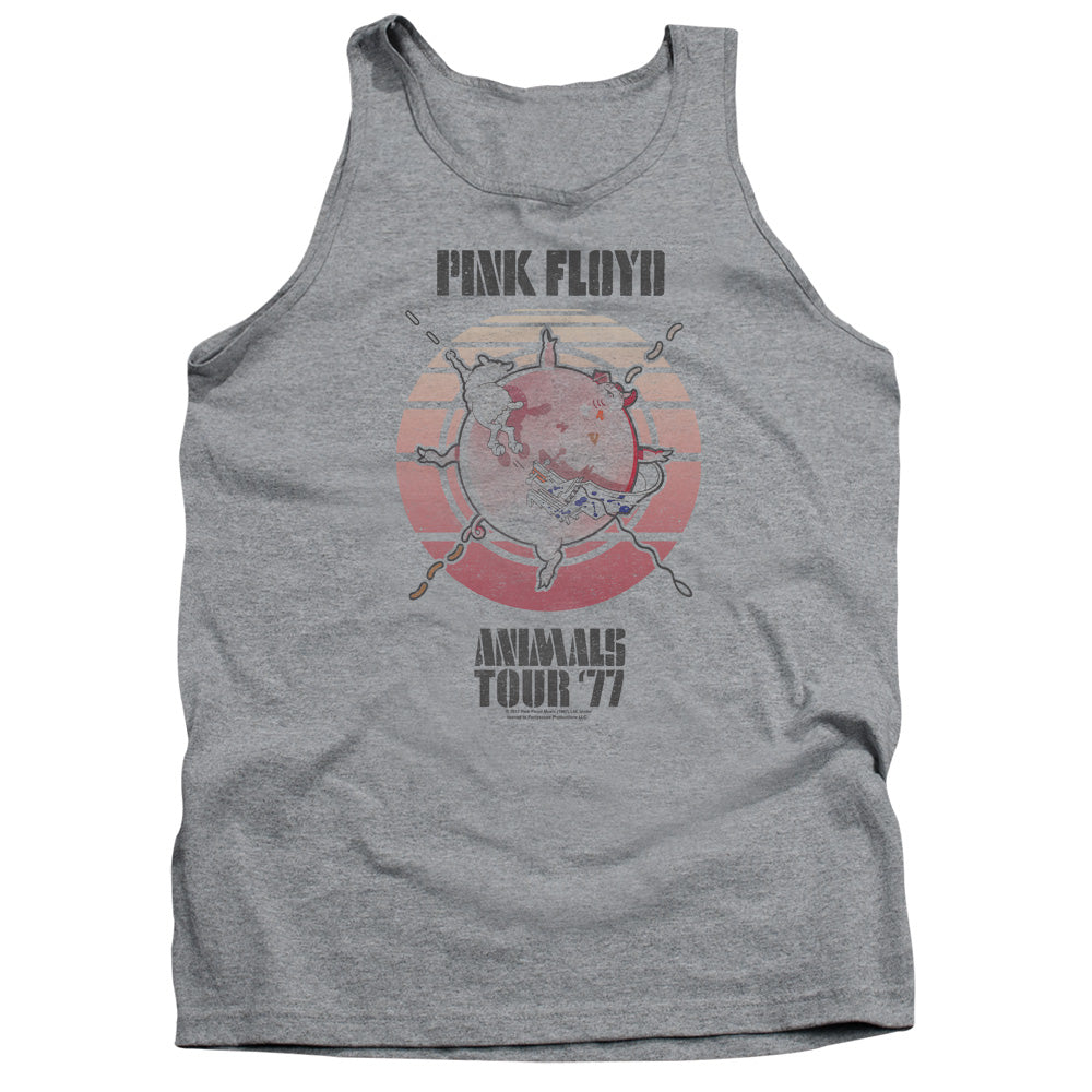 PINK FLOYD : ANIMALS TOUR 77 ADULT TANK Athletic Heather 2X