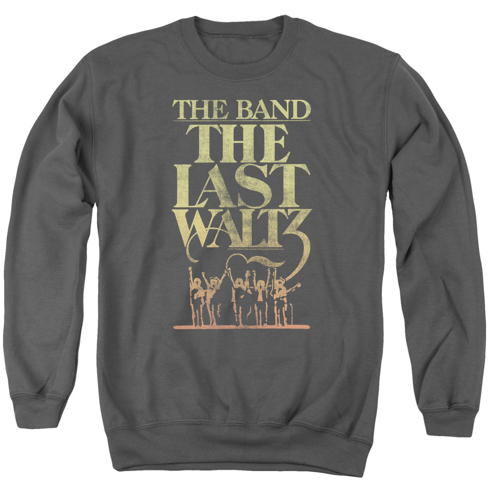 THE BAND : THE LAST WALTZ ADULT CREW SWEAT Charcoal LG