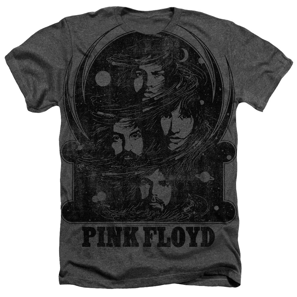 PINK FLOYD : FACES ADULT HEATHER Charcoal 2X