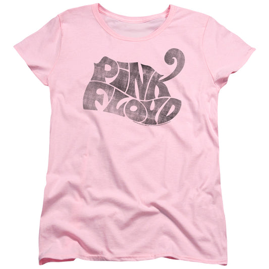 PINK FLOYD : PINK LOGO WOMENS SHORT SLEEVE Pink 2X