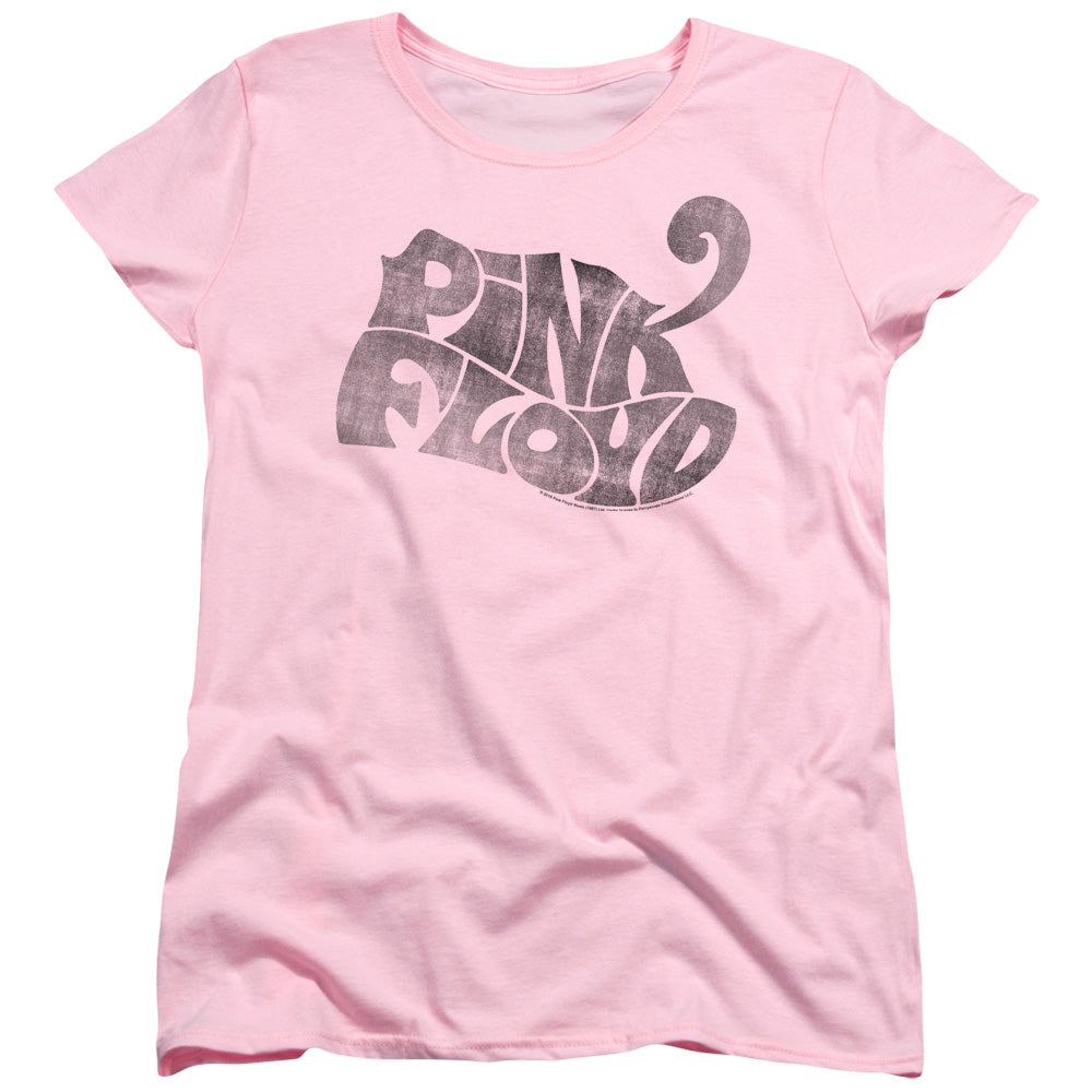 PINK FLOYD : PINK LOGO WOMENS SHORT SLEEVE Pink MD