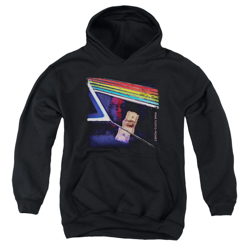 PINK FLOYD : MONEY YOUTH PULL OVER HOODIE Black LG