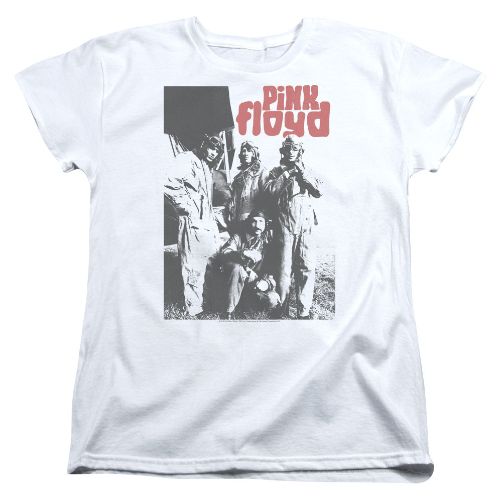 PINK FLOYD : POINT ME AT THE SKY WOMENS SHORT SLEEVE White SM