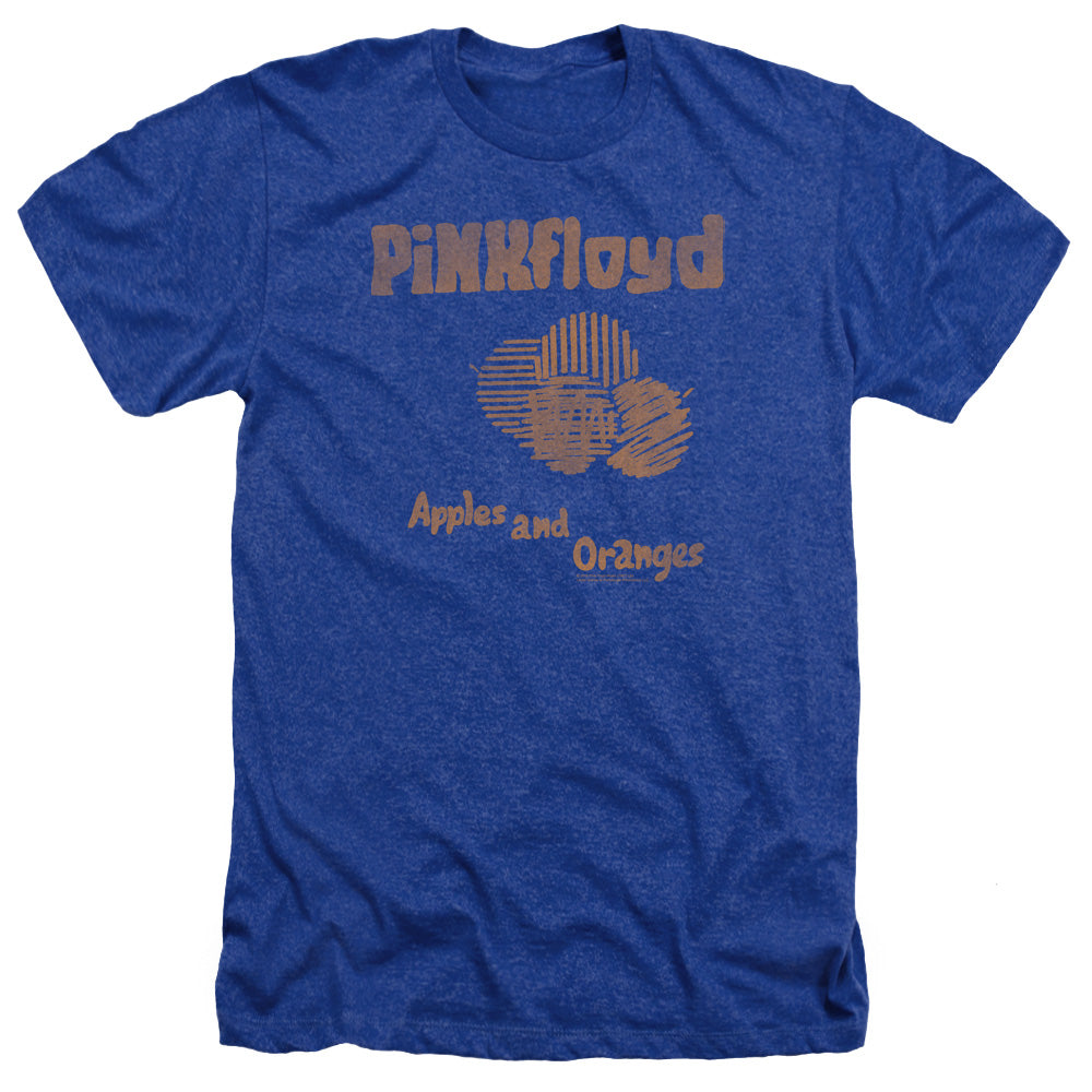 PINK FLOYD : APPLES AND ORANGES ADULT HEATHER Royal Blue 2X