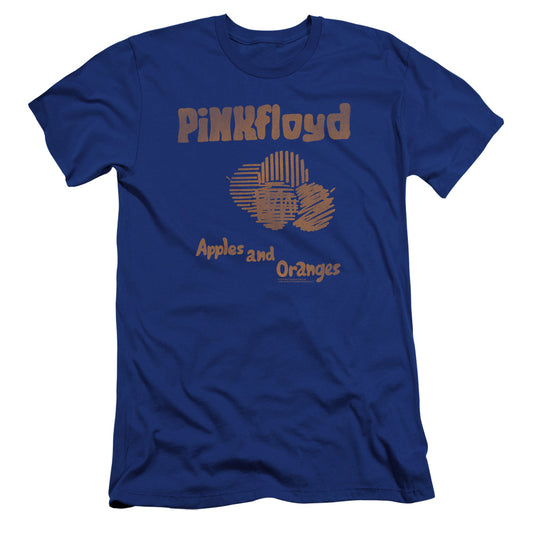 PINK FLOYD : APPLES AND ORANGES PREMIUM CANVAS ADULT SLIM FIT 30\1 Royal Blue MD