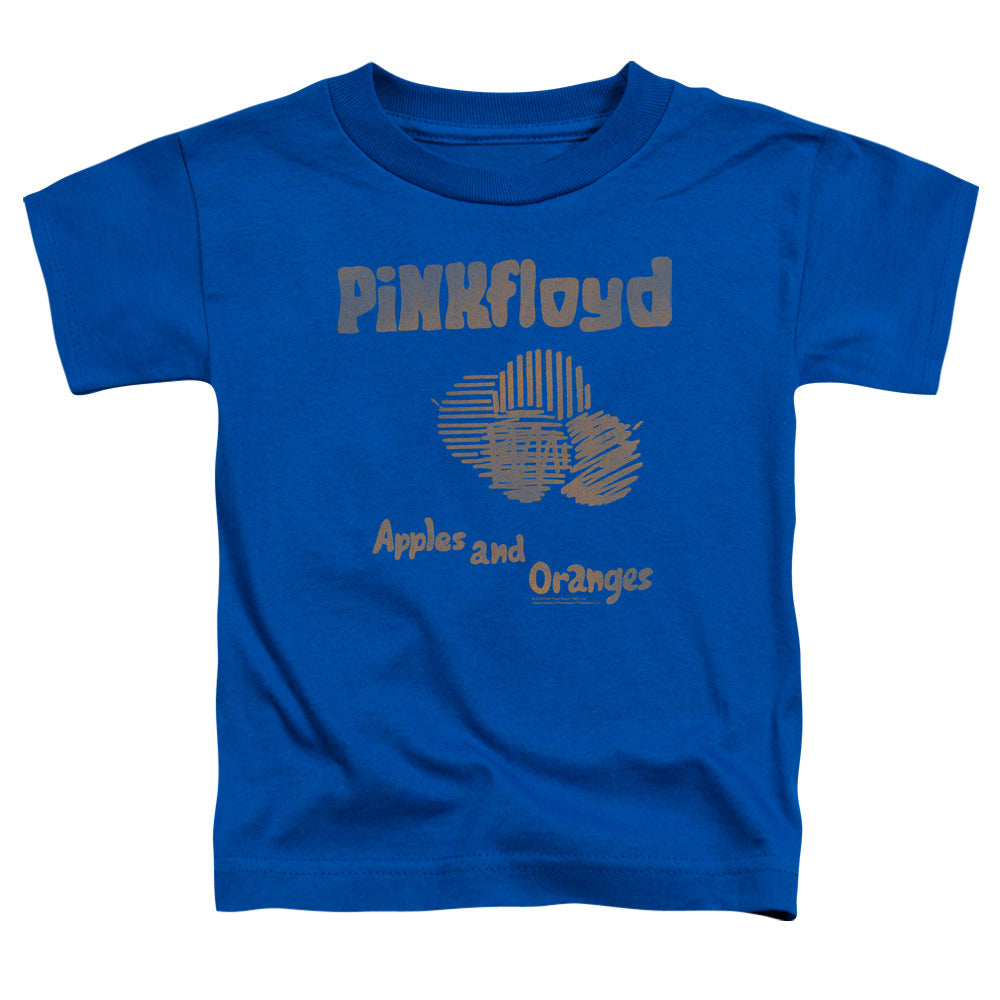 PINK FLOYD : APPLES AND ORANGES S\S TODDLER TEE Royal Blue LG (4T)