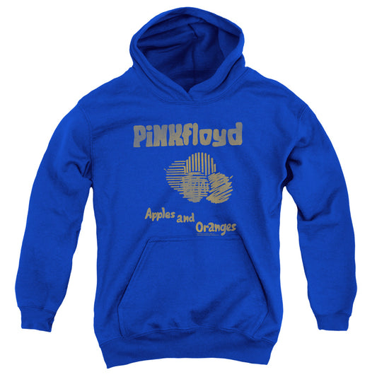 PINK FLOYD : APPLES AND ORANGES YOUTH PULL OVER HOODIE Royal Blue LG