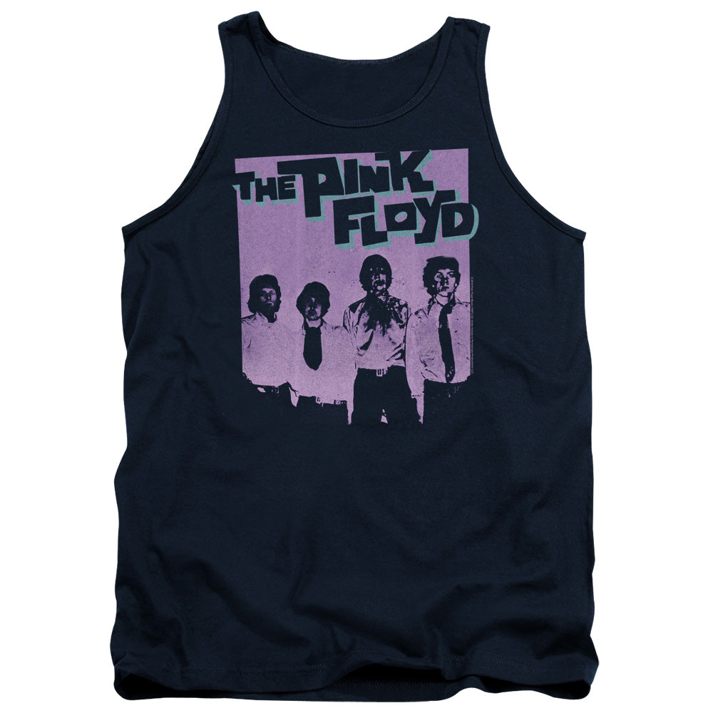 PINK FLOYD : PAINT BOX ADULT TANK Navy XL