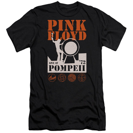 PINK FLOYD : POMPEII PREMIUM CANVAS ADULT SLIM FIT 30\1 Black 2X