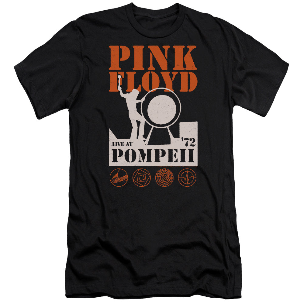 PINK FLOYD : POMPEII PREMIUM CANVAS ADULT SLIM FIT 30\1 Black XL