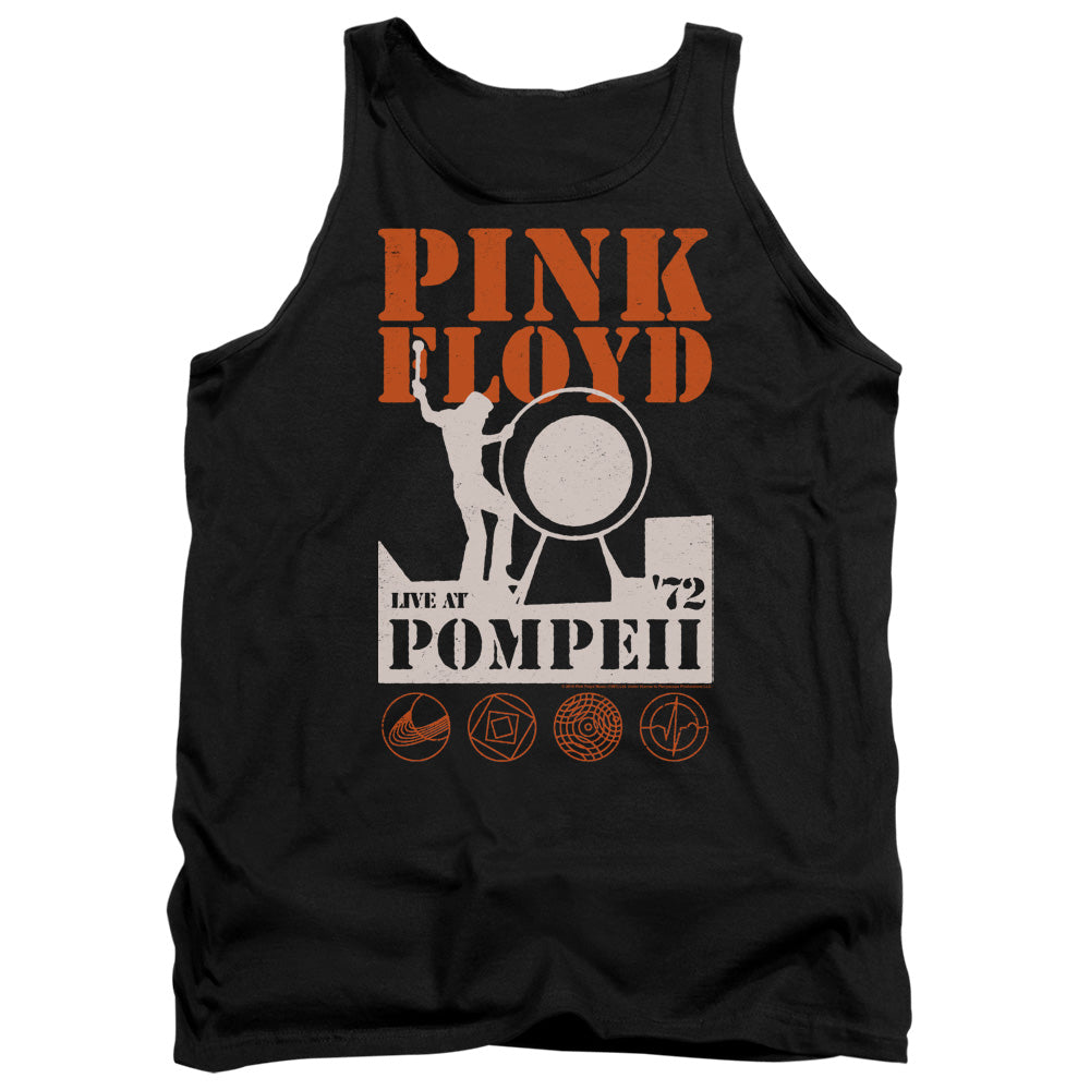 PINK FLOYD : POMPEII ADULT TANK Black 2X