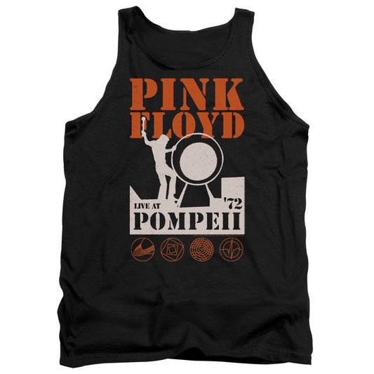 PINK FLOYD : POMPEII ADULT TANK Black 2X