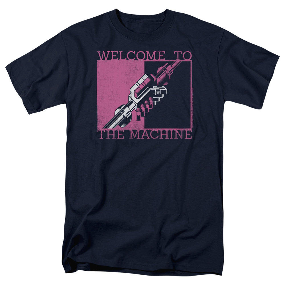 PINK FLOYD : WELCOME TO THE MACHINE S\S ADULT 18\1 Navy 2X