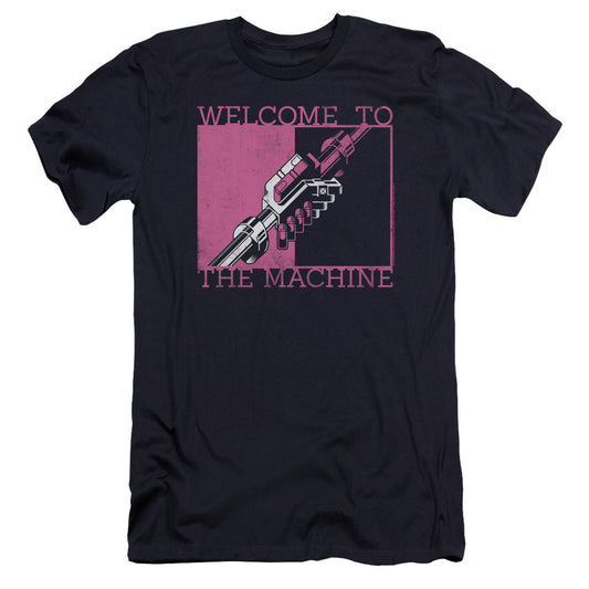 PINK FLOYD : WELCOME TO THE MACHINE PREMIUM CANVAS ADULT SLIM FIT 30\1 Navy 2X