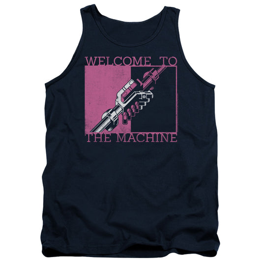 PINK FLOYD : WELCOME TO THE MACHINE ADULT TANK Navy MD