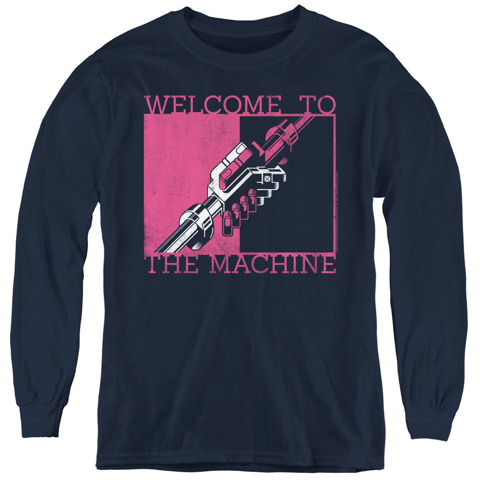 PINK FLOYD : WELCOME TO THE MACHINE L\S YOUTH NAVY LG