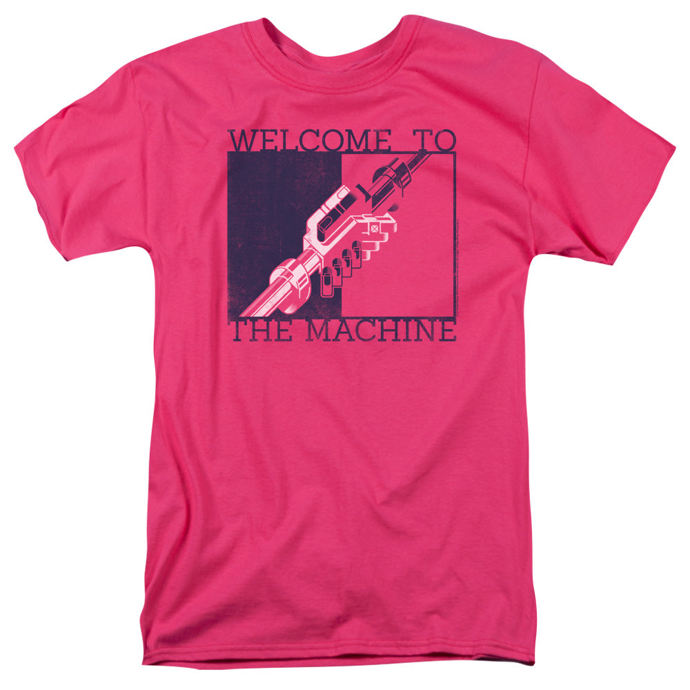 PINK FLOYD : WELCOME TO THE MACHINE 2 S\S ADULT 18\1 Hot Pink 2X