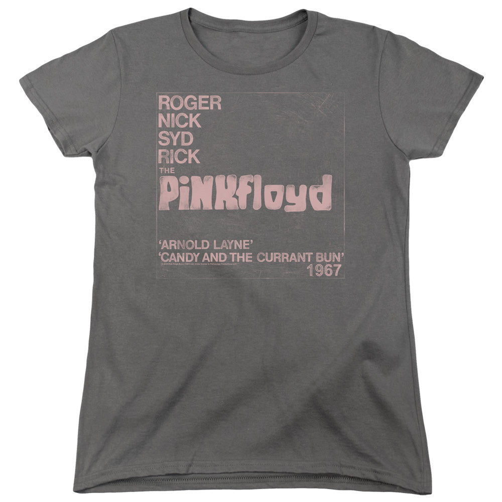 PINK FLOYD : ARNOLD LAYNE WOMENS SHORT SLEEVE Charcoal 2X