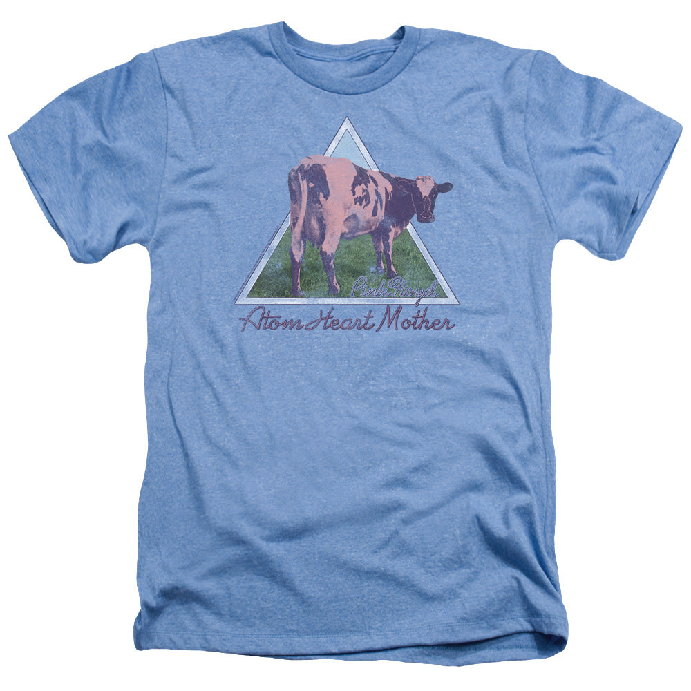 PINK FLOYD : ATOM MOTHER HEART PYRAMID ADULT HEATHER Light Blue MD