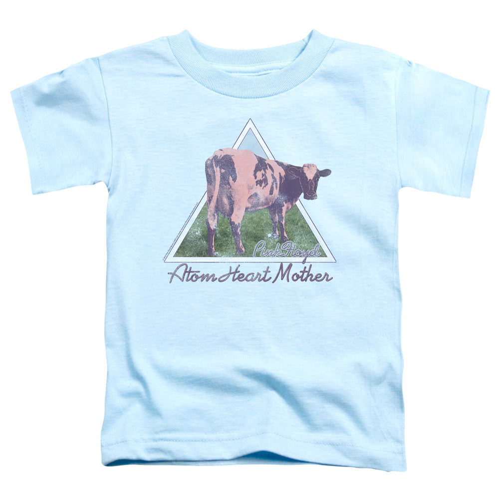 PINK FLOYD : ATOM MOTHER HEART PYRAMID S\S TODDLER TEE Light Blue LG (4T)