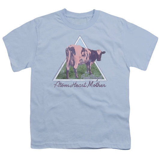 PINK FLOYD : ATOM MOTHER HEART PYRAMID S\S YOUTH 18\1 Light Blue LG