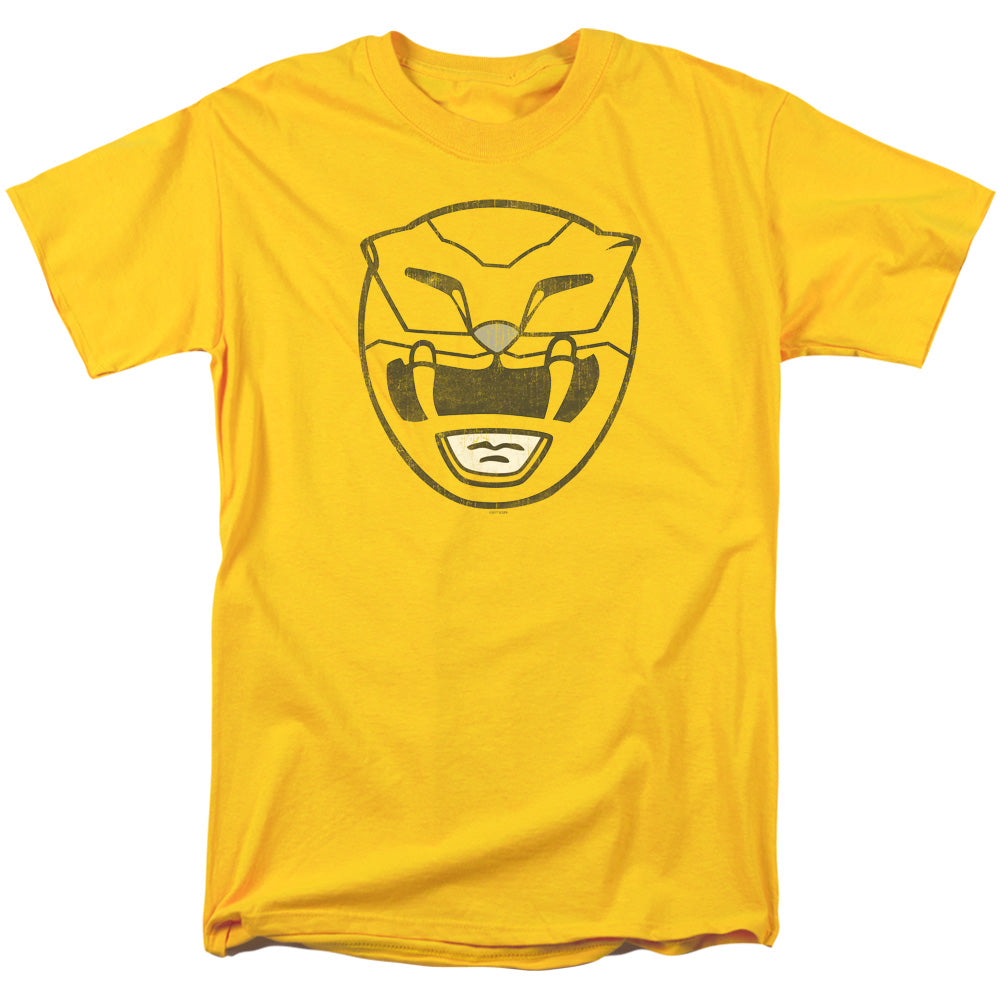 POWER RANGERS : YELLOW RANGER MASK S\S ADULT 18\1 Yellow 2X