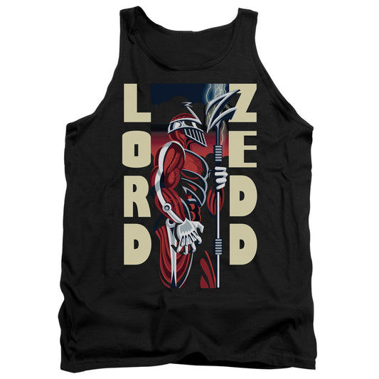 POWER RANGERS : ZEDD DECO ADULT TANK Black 2X