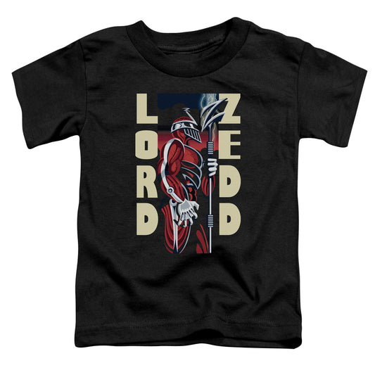 POWER RANGERS : ZEDD DECO S\S TODDLER TEE Black LG (4T)