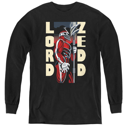 POWER RANGERS : ZEDD DECO L\S YOUTH BLACK XL