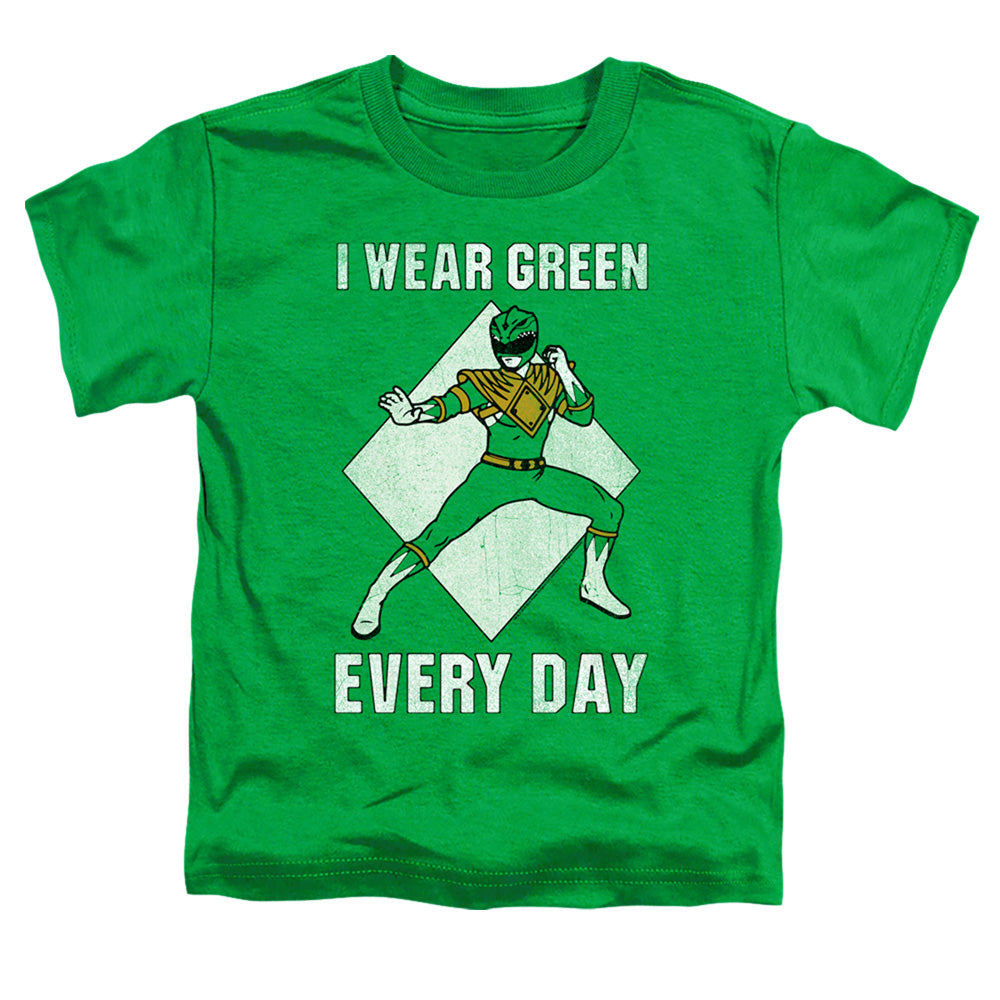 POWER RANGERS : ALWAYS GREEN S\S TODDLER TEE Kelly Green SM (2T)