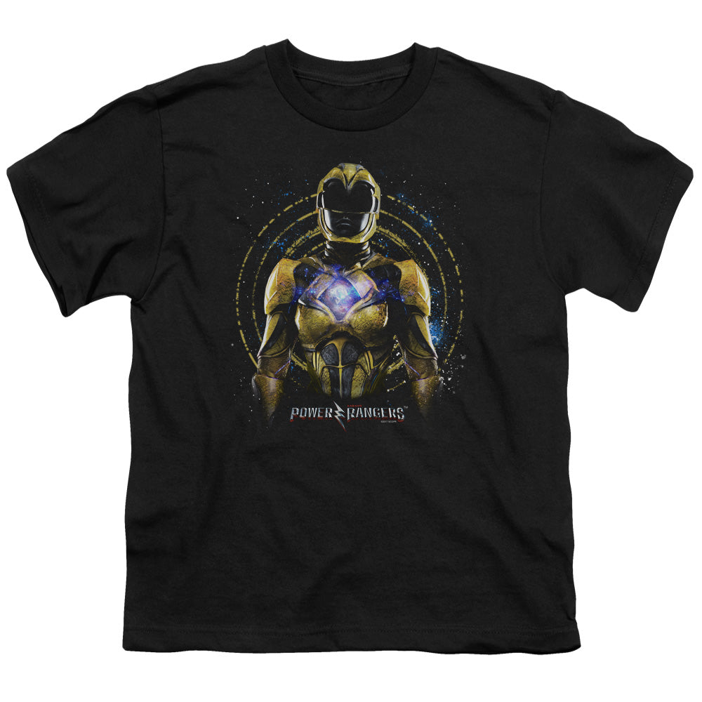 POWER RANGERS : YELLOW RANGER S\S YOUTH 18\1 Black XL