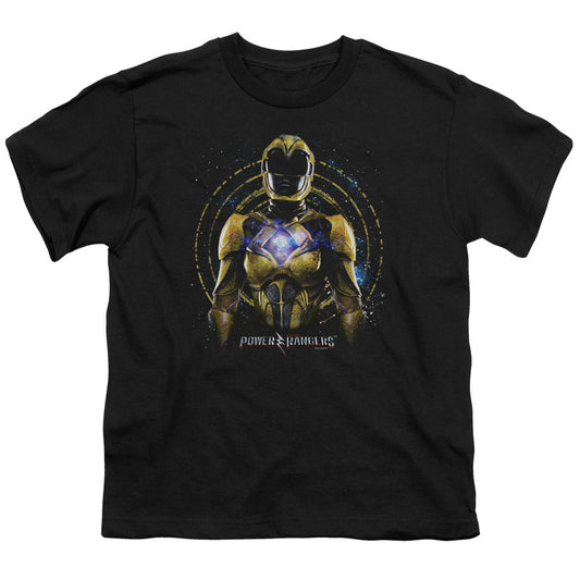 POWER RANGERS : YELLOW RANGER S\S YOUTH 18\1 Black XL