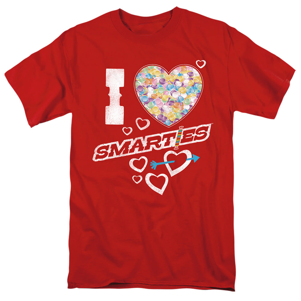 SMARTIES : I HEART SMARTIES S\S ADULT 18\1 RED 2X