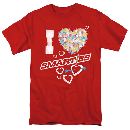 SMARTIES : I HEART SMARTIES S\S ADULT 18\1 RED 3X