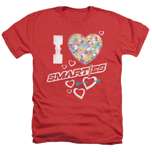 SMARTIES : I HEART SMARTIES ADULT HEATHER RED 2X