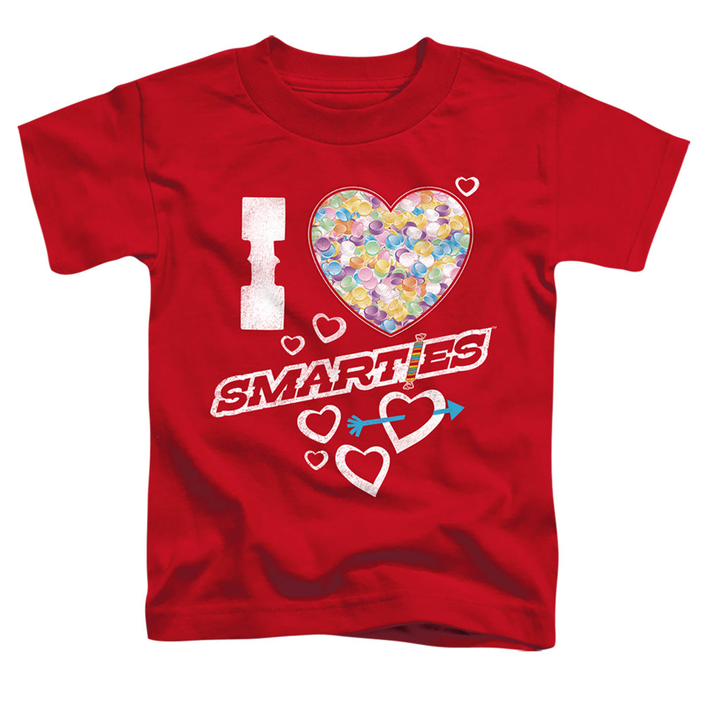 SMARTIES : I HEART SMARTIES S\S TODDLER TEE RED LG (4T)