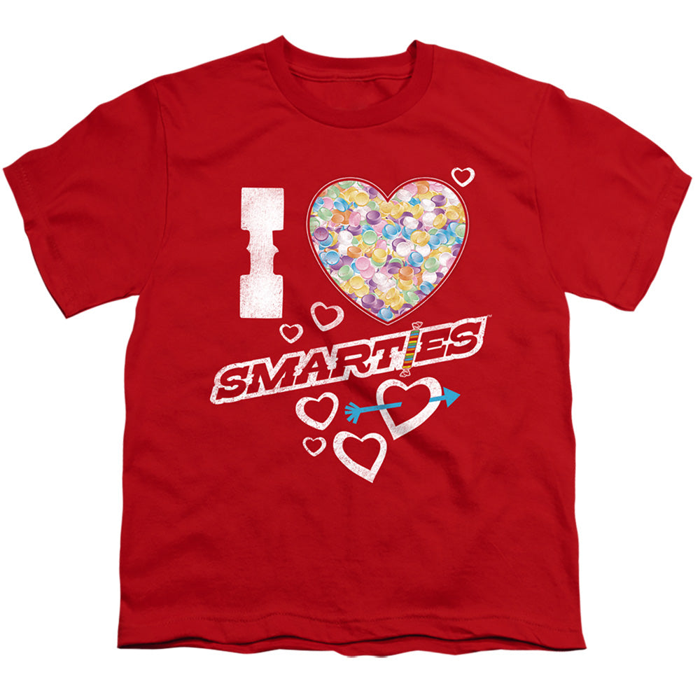 SMARTIES : I HEART SMARTIES S\S YOUTH 18\1 RED MD