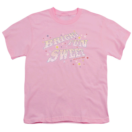 SMARTIES : BRIGHT FUN SWEET S\S YOUTH 18\1 PINK LG