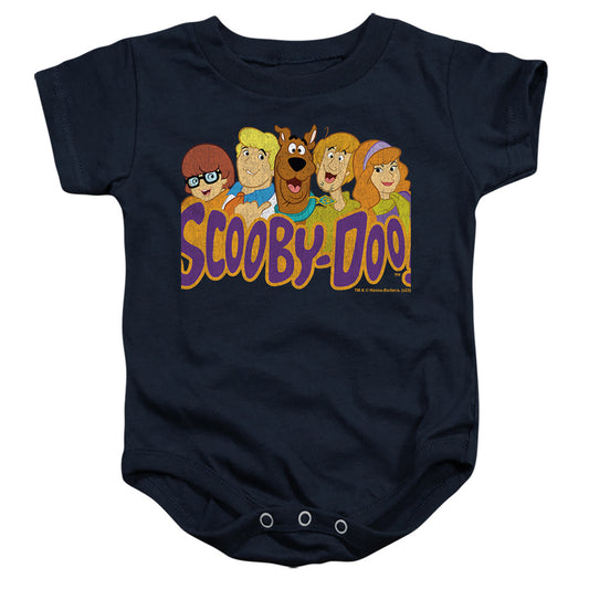 SCOOBY DOO : SCOOBY GANG INFANT SNAPSUIT Navy LG (18 Mo)