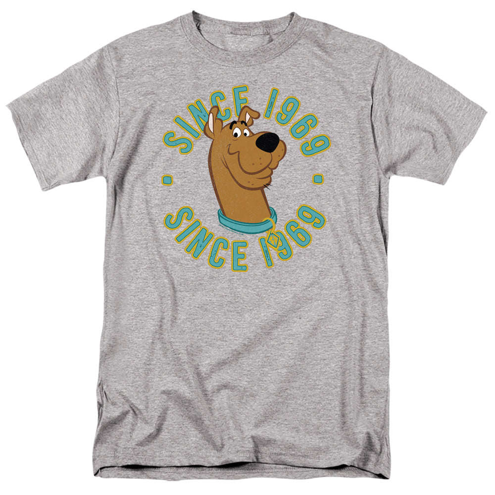 SCOOBY DOO : SCOOBY 1969 S\S ADULT 18\1 Athletic Heather XL