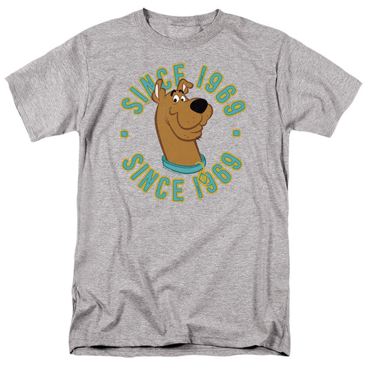 SCOOBY DOO : SCOOBY 1969 S\S ADULT 18\1 Athletic Heather XL